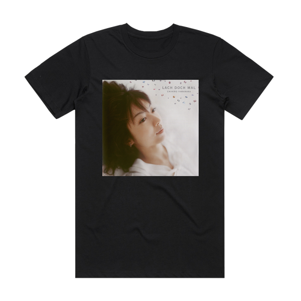 Chihiro Yamanaka Lach Doch Mal Album Cover T-Shirt Black