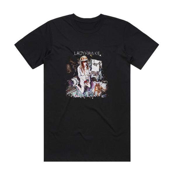 Ladyhawke Ladyhawke Album Cover T-Shirt Black