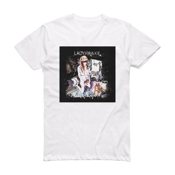 Ladyhawke Ladyhawke Album Cover T-Shirt White