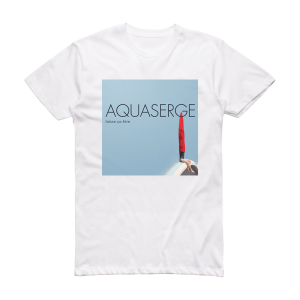 Aquaserge Laisse A Tre Album Cover T-Shirt White