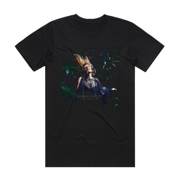 Barbara Carlotti Lamour Largent Le Vent Album Cover T-Shirt Black