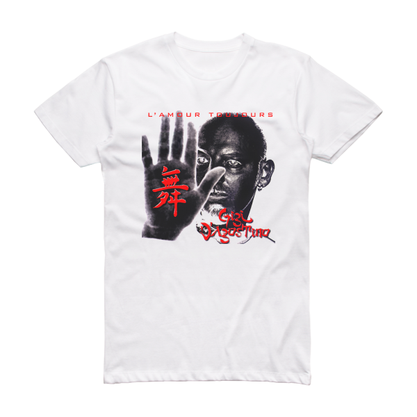 Gigi D’Agostino Lamour Toujours Album Cover T-Shirt White