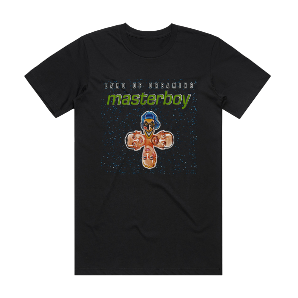 Masterboy Land Of Dreaming Album Cover T-Shirt Black