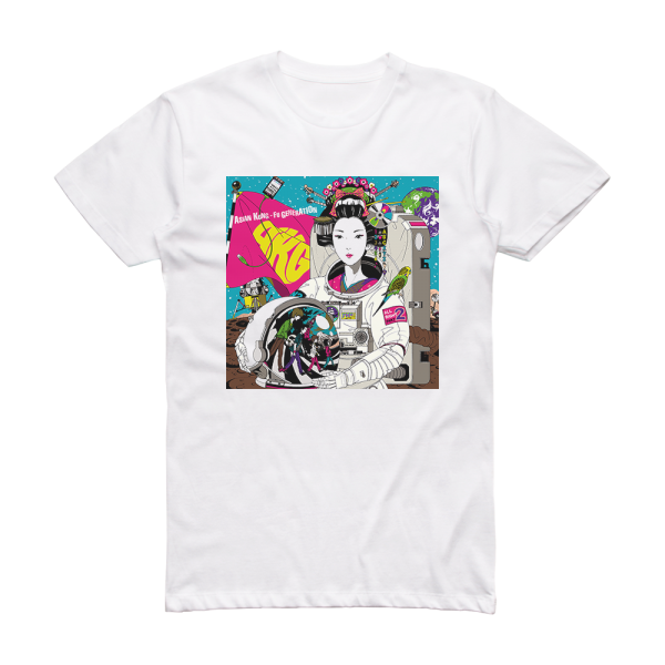 ASIAN KUNG-FU GENERATION Landmark Album Cover T-Shirt White