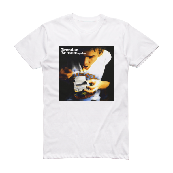 Brendan Benson Lapalco Album Cover T-Shirt White