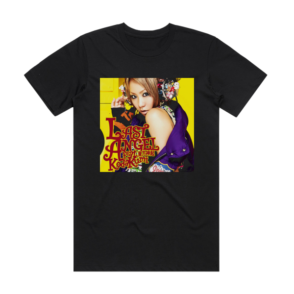 Kumi Koda Last Angel Feat 1 Album Cover T-Shirt Black