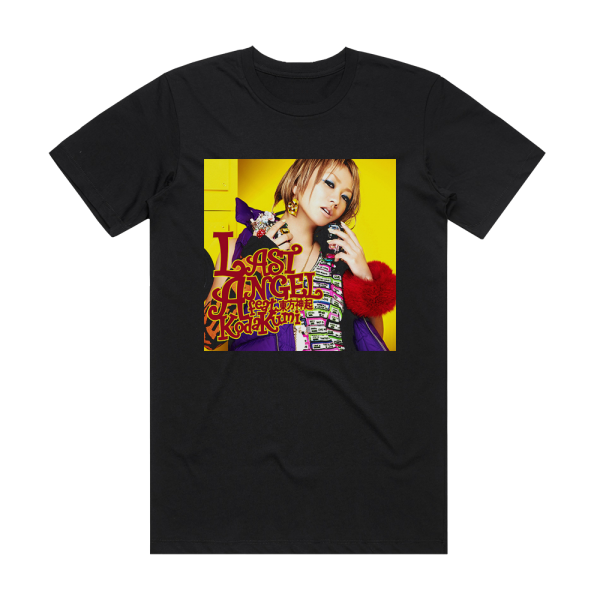 Kumi Koda Last Angel Feat 2 Album Cover T-Shirt Black