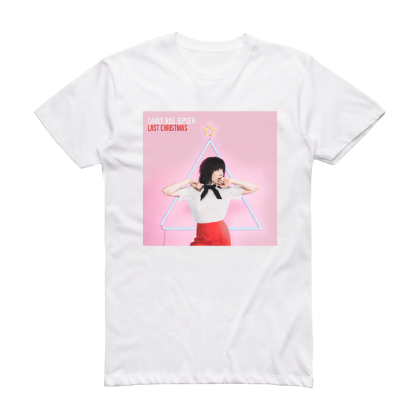 Carly Rae Jepsen Last Christmas Album Cover T-Shirt White