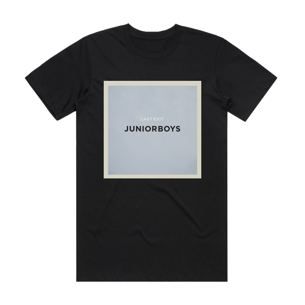 Junior Boys Last Exit Album Cover T-Shirt Black