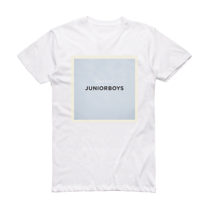 Junior Boys Last Exit Album Cover T-Shirt White