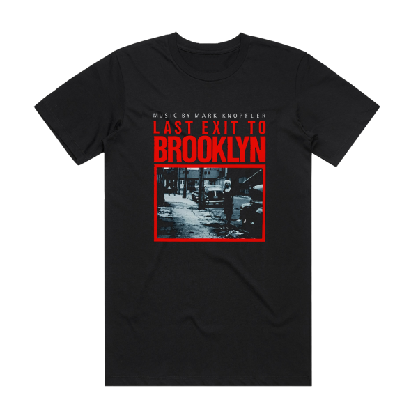 Mark Knopfler Last Exit To Brooklyn Album Cover T-Shirt Black