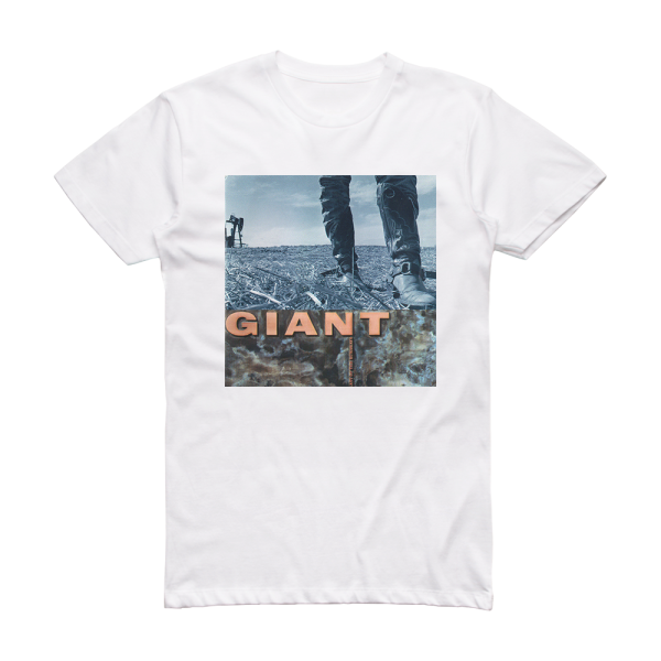 Giant Last Of The Runaways Album Cover T-Shirt White