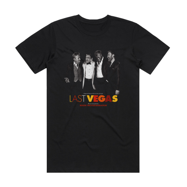 Mark Mothersbaugh Last Vegas Album Cover T-Shirt Black