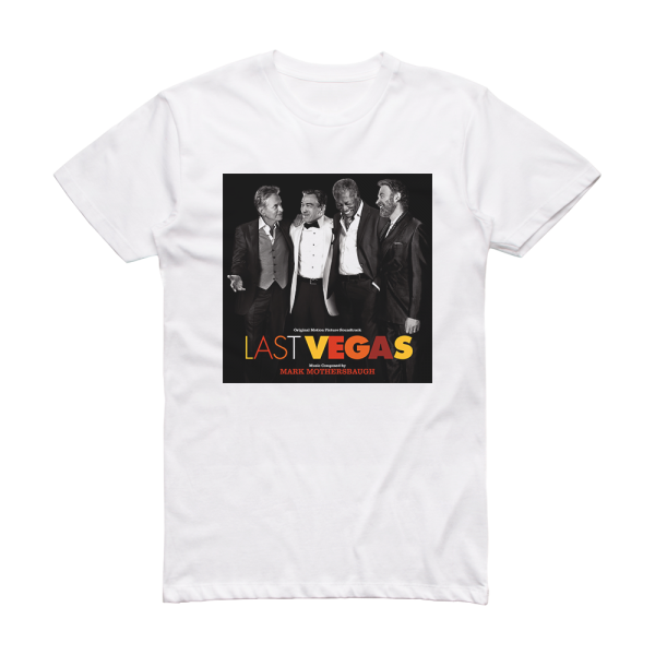 Mark Mothersbaugh Last Vegas Album Cover T-Shirt White