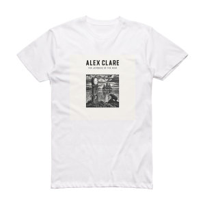Alex Clare Lateness Of The Hour 1 Album Cover T-Shirt White