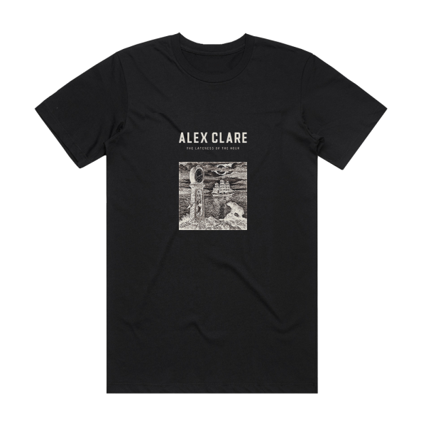 Alex Clare Lateness Of The Hour 2 Album Cover T-Shirt Black