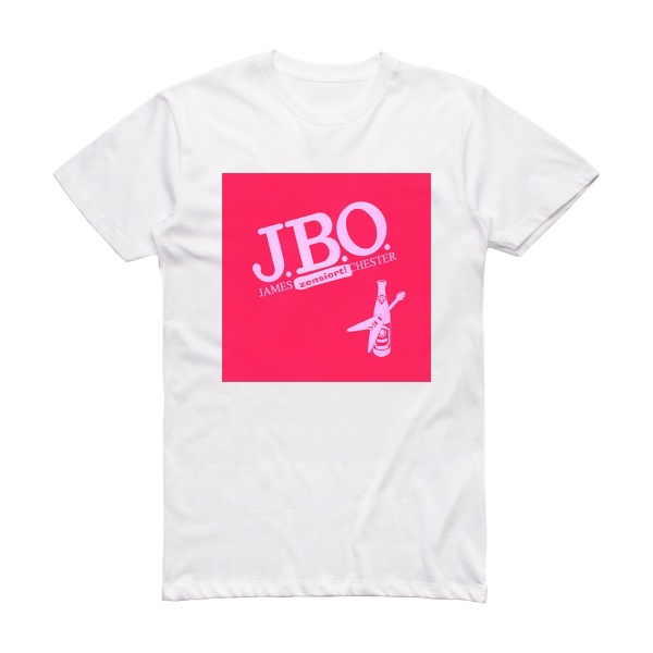 J B O Laut Album Cover T-Shirt White