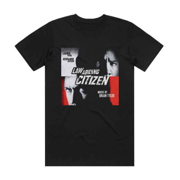 Brian Tyler Law Abiding Citizen Album Cover T-Shirt Black