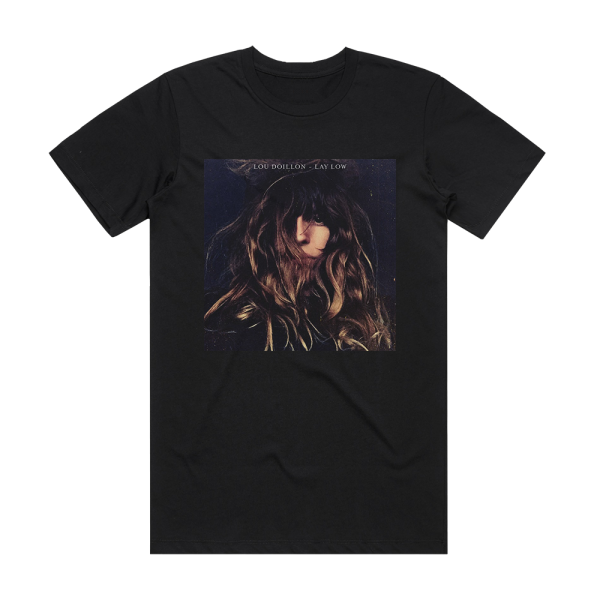 Lou Doillon Lay Low Album Cover T-Shirt Black