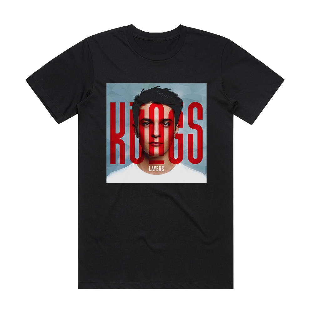 Kungs Layers Album Cover T-Shirt Black – ALBUM COVER T-SHIRTS