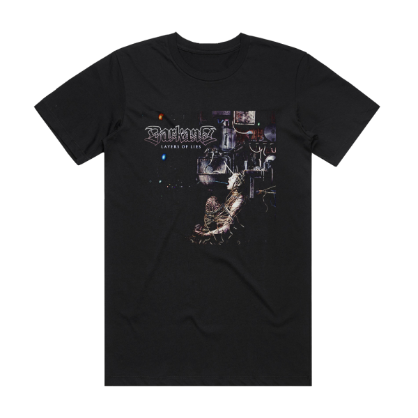 Darkane Layers Of Lies Album Cover T-Shirt Black