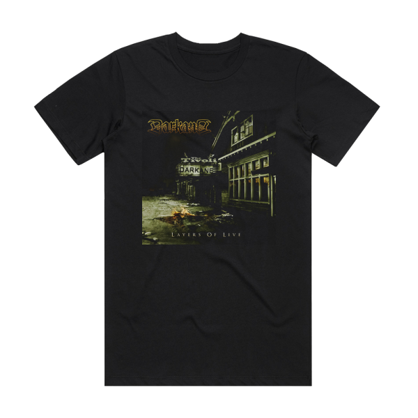 Darkane Layers Of Live Album Cover T-Shirt Black