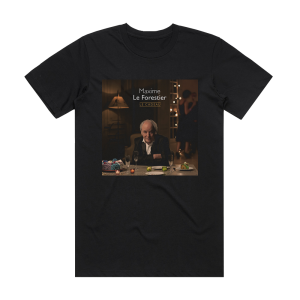 Maxime Le Forestier Le Cadeau Album Cover T-Shirt Black