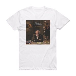 Maxime Le Forestier Le Cadeau Album Cover T-Shirt White