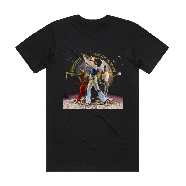 CapaRezza Le Dimensioni Del Mio Caos Album Cover T-Shirt Black