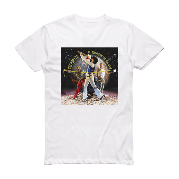 CapaRezza Le Dimensioni Del Mio Caos Album Cover T-Shirt White