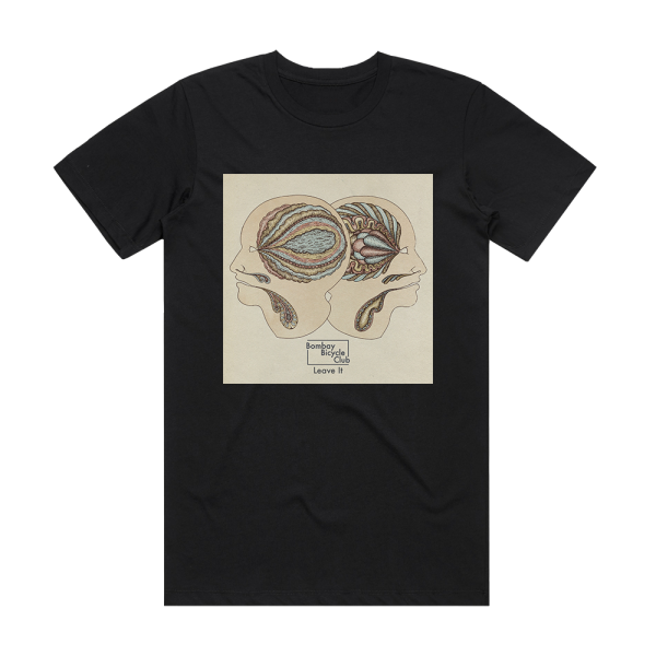 Bombay Bicycle Club Leave It Album Cover T-Shirt Black