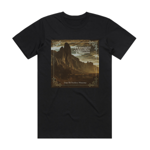 Moongates Guardian Leave The Northern Mountains Album Cover T-Shirt Black