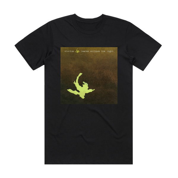 Eluvium Leaves Eclipse The Light Album Cover T-Shirt Black