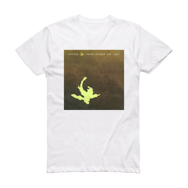 Eluvium Leaves Eclipse The Light Album Cover T-Shirt White