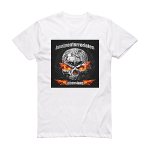 Kneipenterroristen Lebenslang Album Cover T-Shirt White