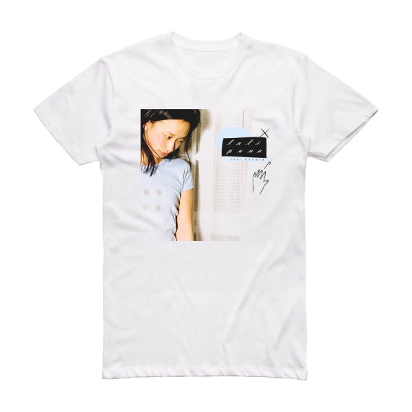 Lali Puna Left Handed Album Cover T-Shirt White