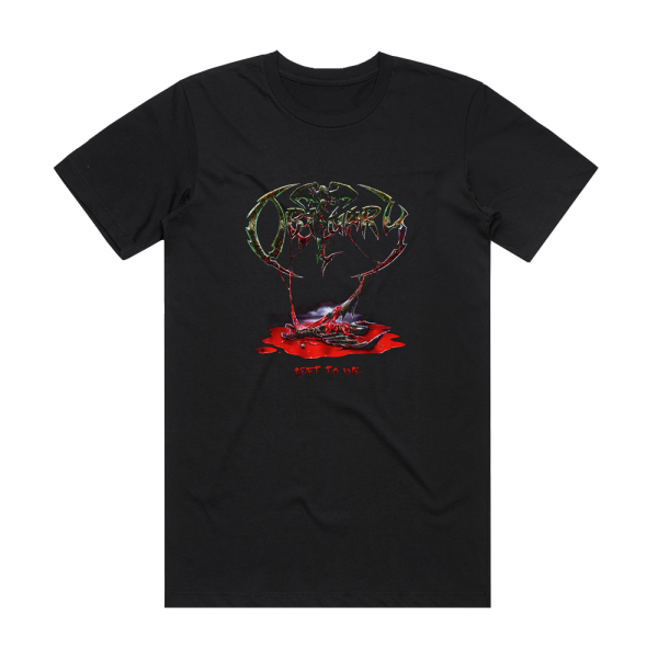 Obituary Left To Die Album Cover T-Shirt Black