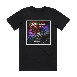 Nicky Romero Legacy Album Cover T-Shirt Black