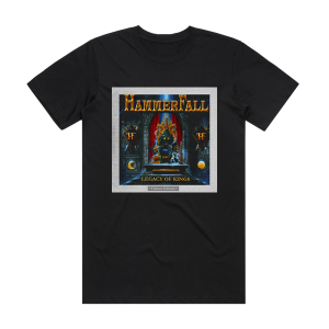 HammerFall Legacy Of Kings 2 Album Cover T-Shirt Black