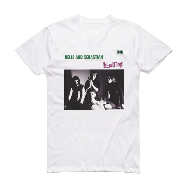 Belle and Sebastian Legal Man Album Cover T-Shirt White