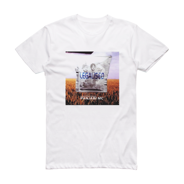 Panjabi MC Legalised Album Cover T-Shirt White