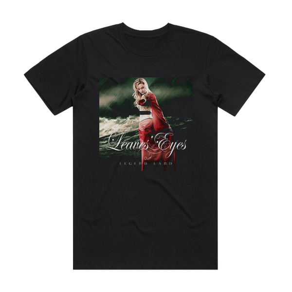 Leaves’ Eyes Legend Land Album Cover T-Shirt Black