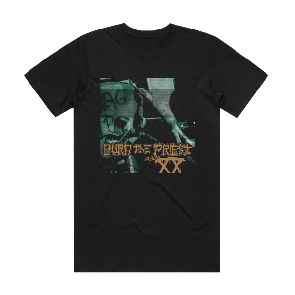 Burn the Priest Legion Xx Album Cover T-Shirt Black