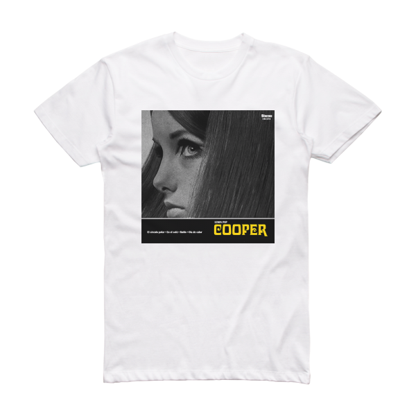 Cooper Lemon Pop Album Cover T-Shirt White