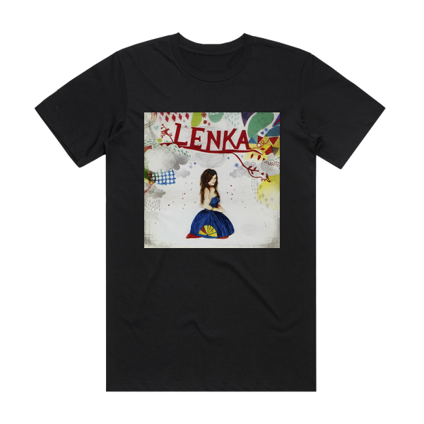 Lenka Lenka Album Cover T-Shirt Black