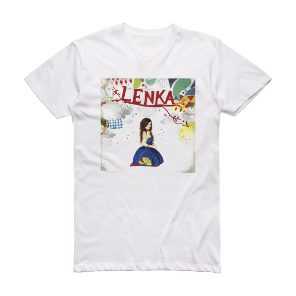 Lenka Lenka Album Cover T-Shirt White