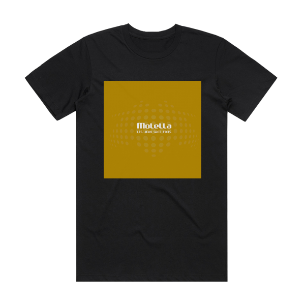 Molella Les Jeux Sont Faits Album Cover T-Shirt Black