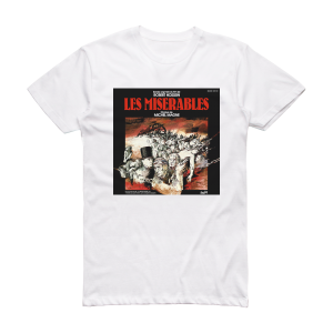 Michel Magne Les Misrables Album Cover T-Shirt White