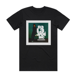 Daniel Balavoine Lessentiel Album Cover T-Shirt Black