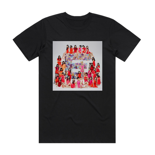 E-girls Lesson 1 Album Cover T-Shirt Black